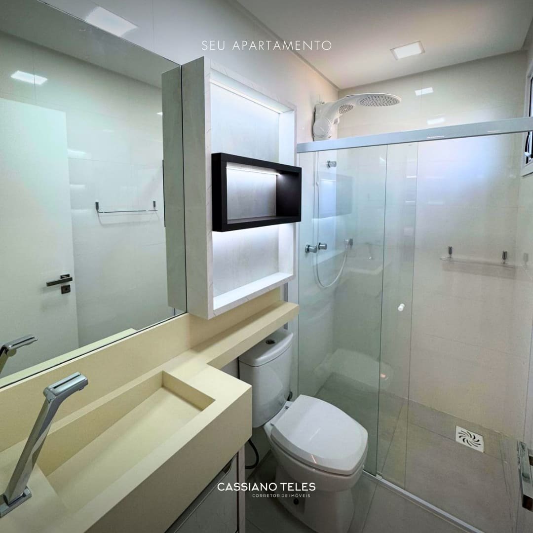 Banheiro do Saint Gabriel Residencial em Itapema