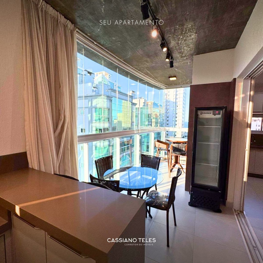 Varanda gourmet do Saint Gabriel Residencial em Itapema