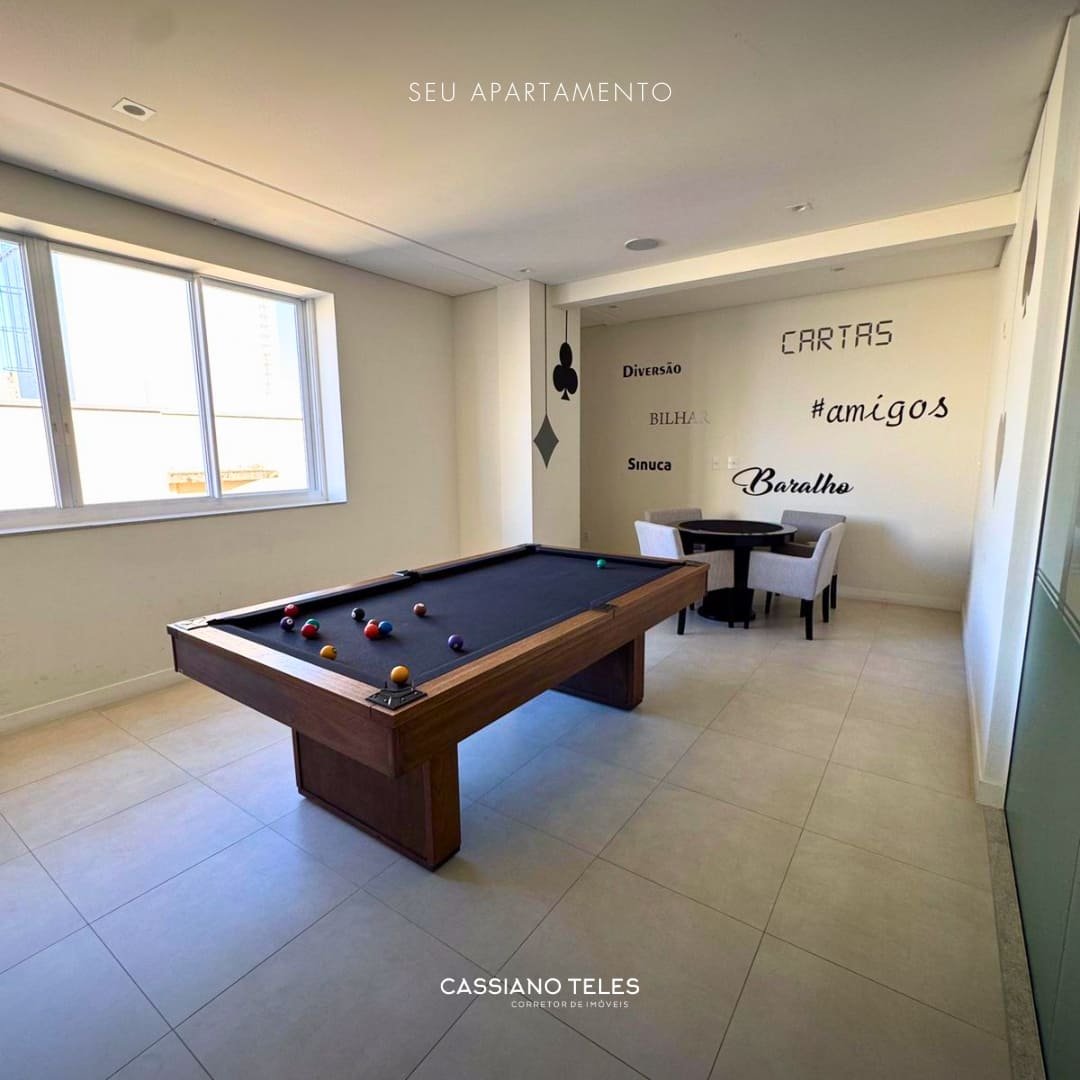Sala de jogos do Saint Gabriel Residencial em Itapema