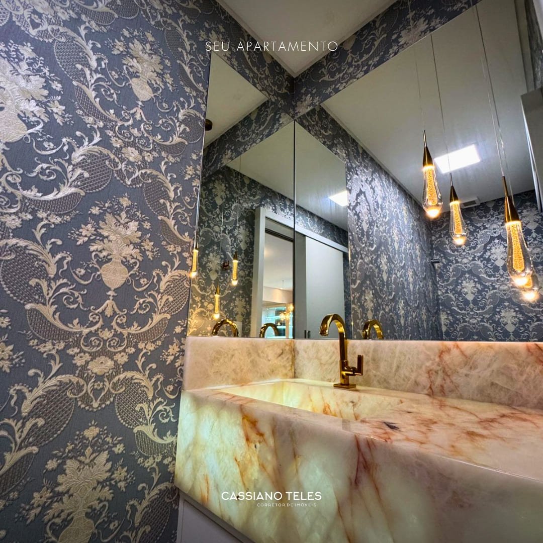 Lavabo do Saint Gabriel Residencial em Itapema