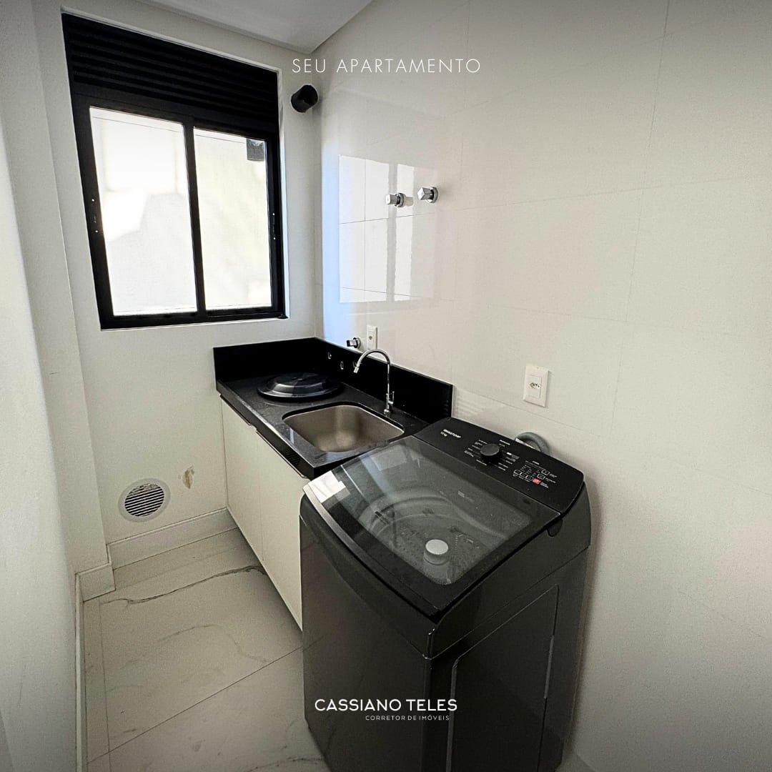 Área de serviço planejada do apartamento à venda Itapema Carmel Residence.