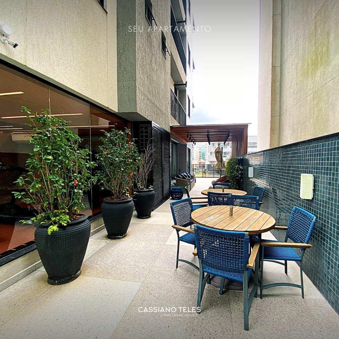 Área de lazer completa do Carmel Residence em Itapema.