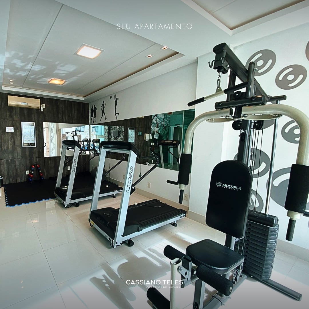 Academia completa no Residencial Cayman em Itapema.