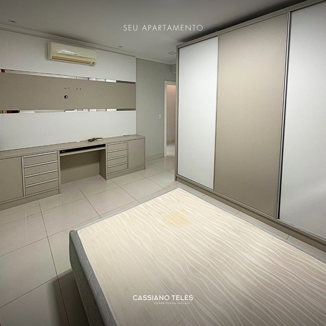 Suíte secundária funcional e bem iluminada no Residencial Cayman em Itapema.