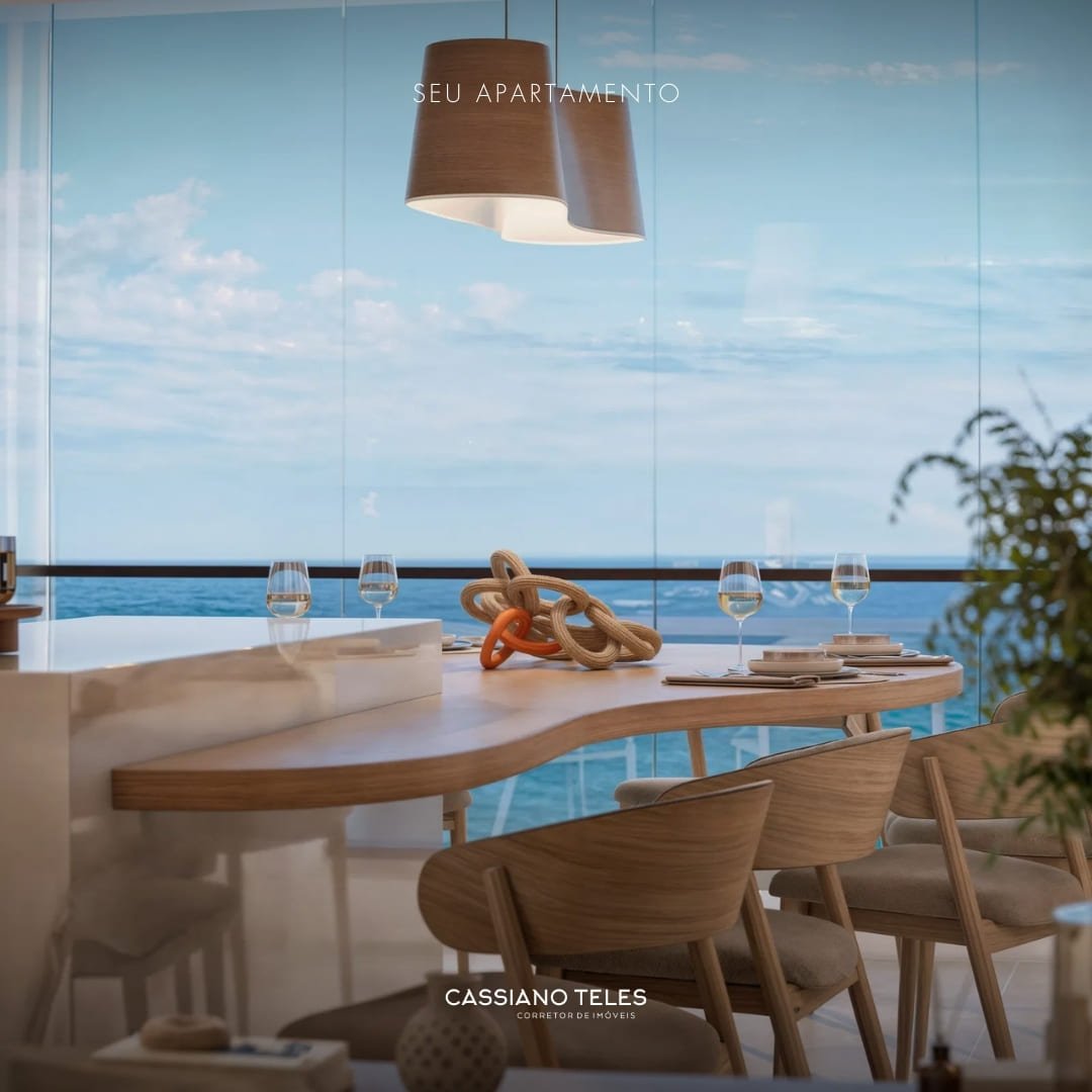 Cozinha do apartamento à venda no Vellum em Porto Belo, com layout moderno e integração com a área social.