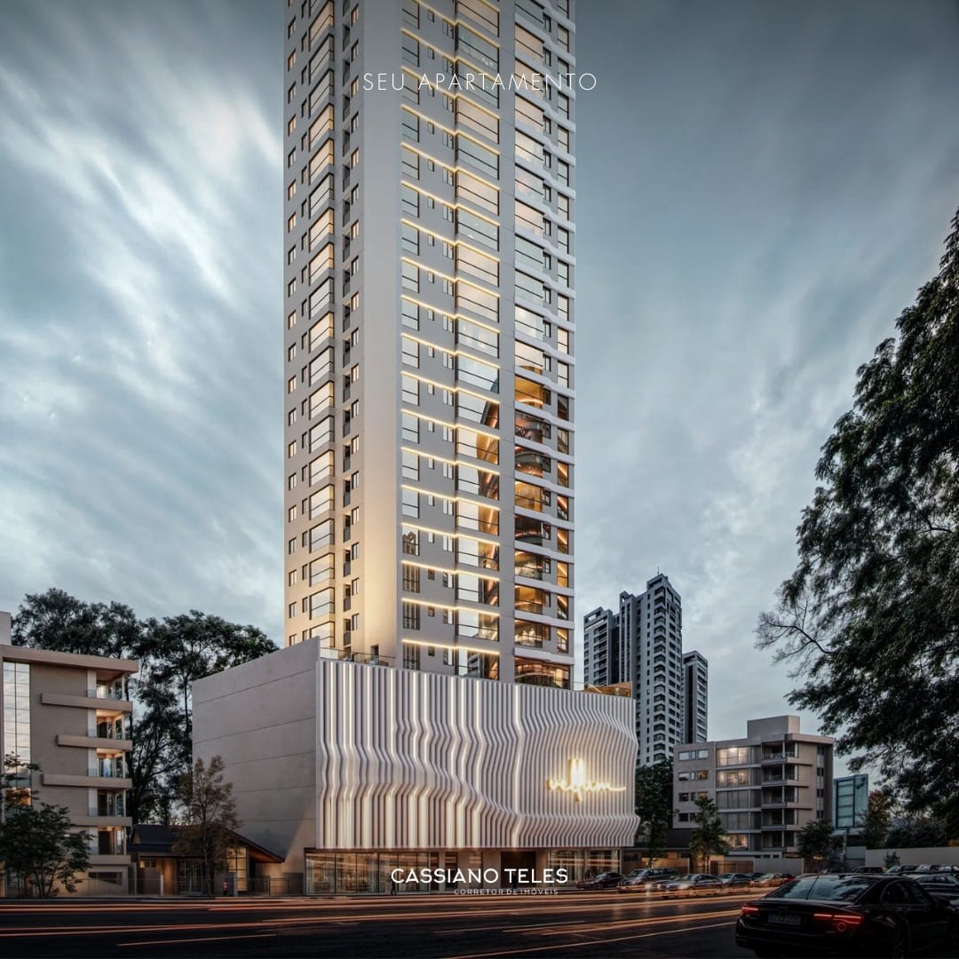 Fachada do Vellum, lançamento imobiliário em Porto Belo, apartamento à venda em quadra mar próximo à praia.