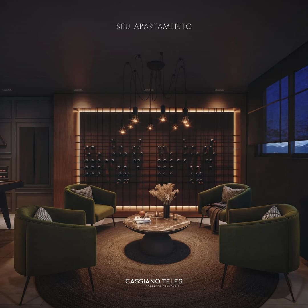 Salão de jogos do Vellum em Porto Belo, espaço de lazer moderno e pensado para momentos de diversão em família.